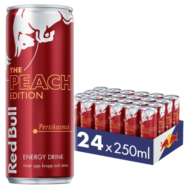 Red Bull Peach - 250ml
