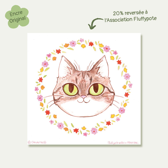 Choupette – Œuvre originale solidaire