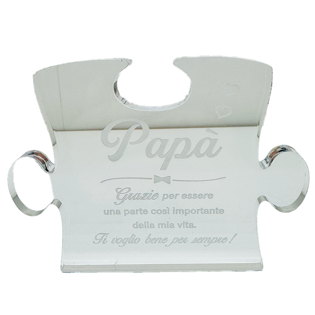 Targa puzzle Papà 