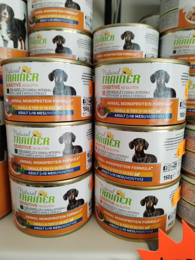 Natural Trainer Sensitive No Gluten Small&amp;Toy Adult 