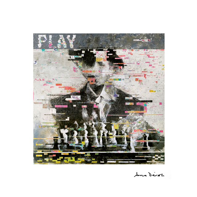 Lámina 20 x 20 cm Enmarcada 