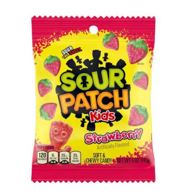 Sour patch strawberry