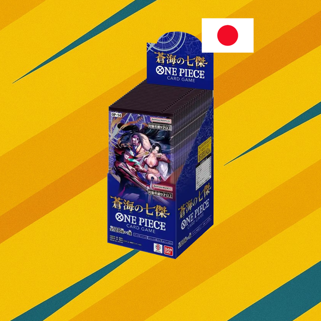 One Piece Card Game OP14 The Seven Warlords of the Sea Booster Display Japanisch