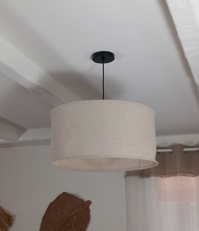 Abat-jour pour suspension en chanvre - Suspension diamètre 35 cm ou 45 cm ou 55 cm