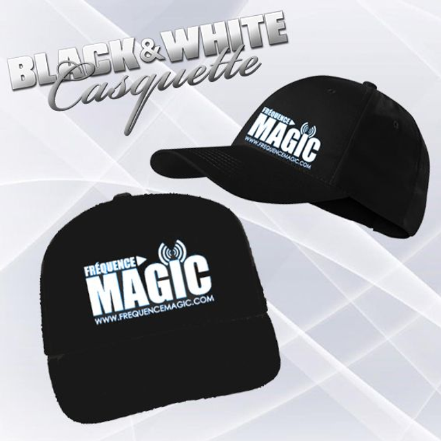 CASQUETTE BLACK & WHITE