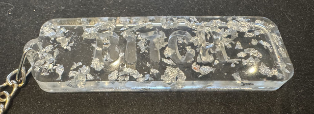 Just Rude! Resin Keyrings full of Bitches