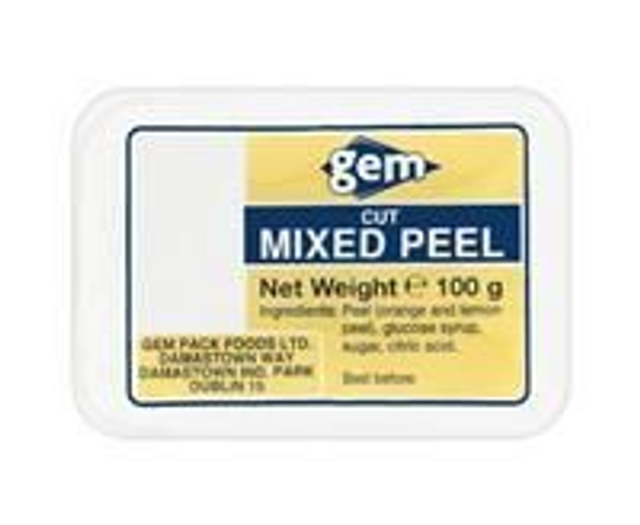 Gem Mixed Peel 100g