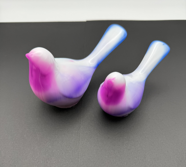 Couple d’oiseaux Porcelaine