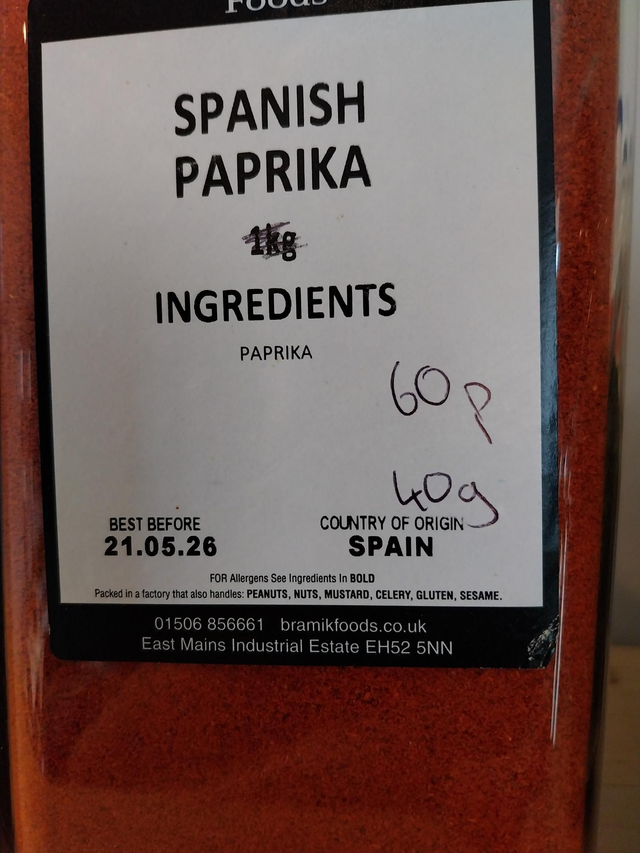 Paprika Spanish 40g