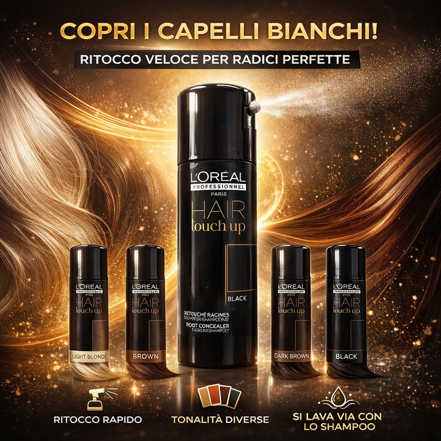 Lacca per ritocco colore hair touch up