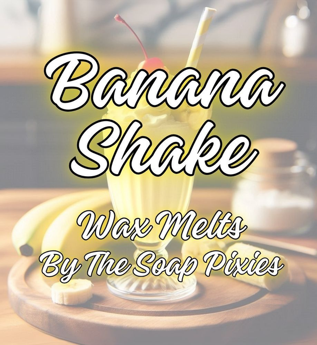 Banana Shake Wax Melt (50g Clamshell)