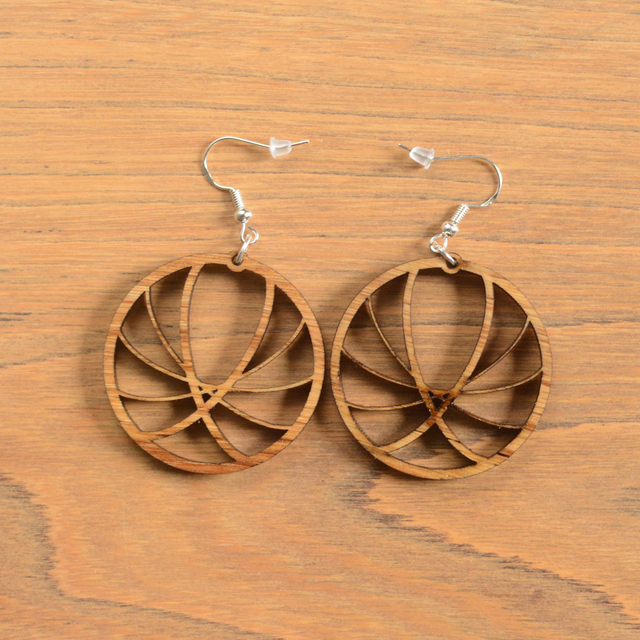 Boucles d’oreilles – Courbes