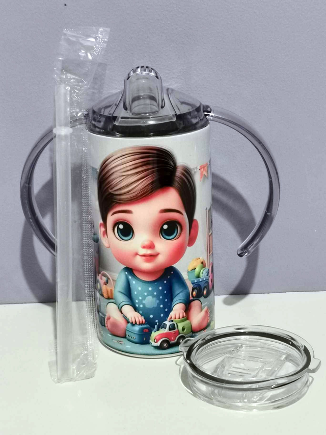 Biberon gourde évolutif pour petit garçon (350 ml)