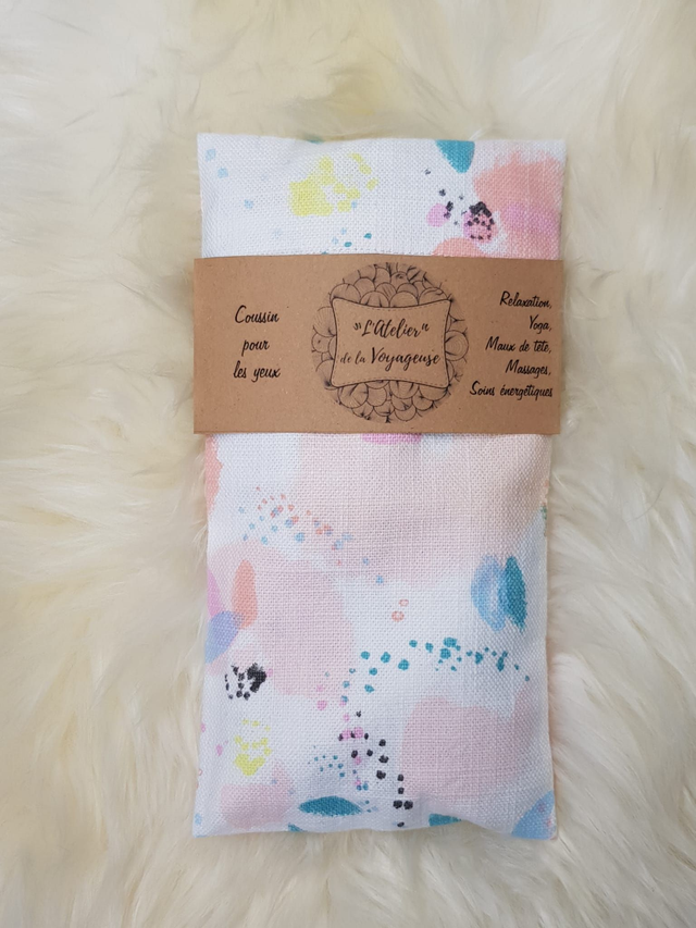36 - Coussin pour les yeux - Aquarella