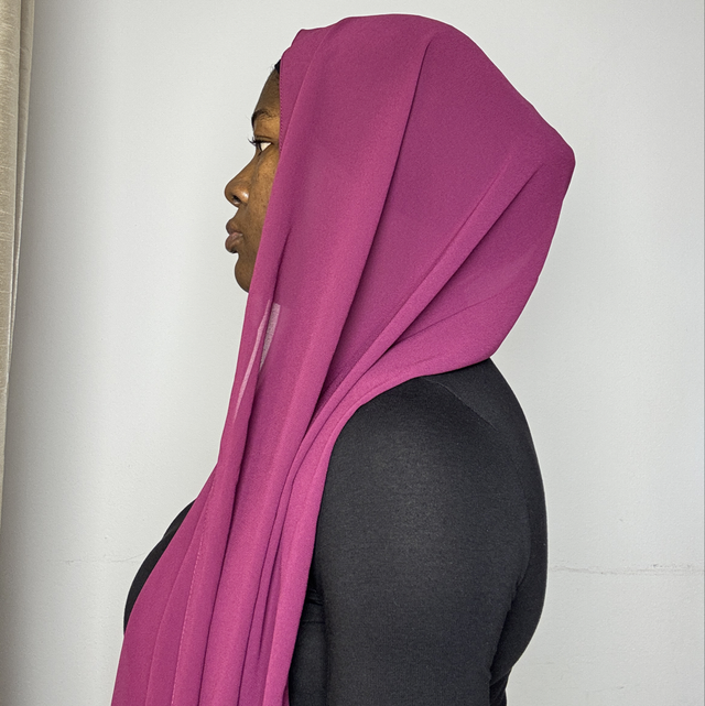 Eggplant (Chiffon Hijab)