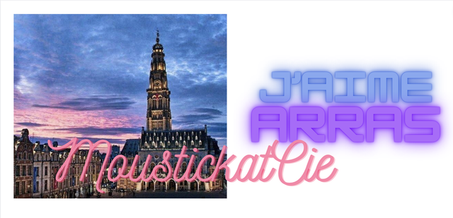 MUG EN CÉRAMIQUE BLANC 340 ML &quot; J&#039;Aime Arras &quot; sur commande  F