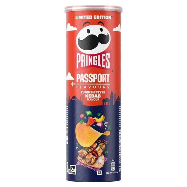 Pringles Passport Turkish Style Kebab Flavour (19 X 165g)