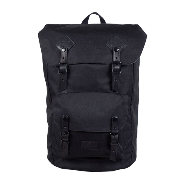 DOUGHNUT AMERICAN VINTAGE NYLON BACKPACK - BLACK
