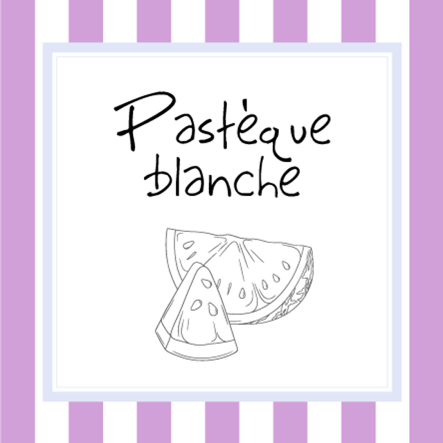 Pasteque blanche (Confiture, 370g)