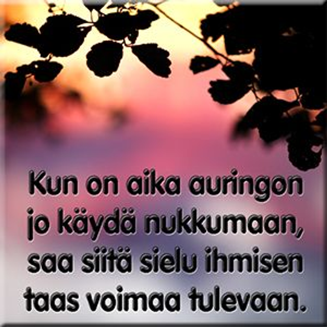 Magneetti "Kun on aika"