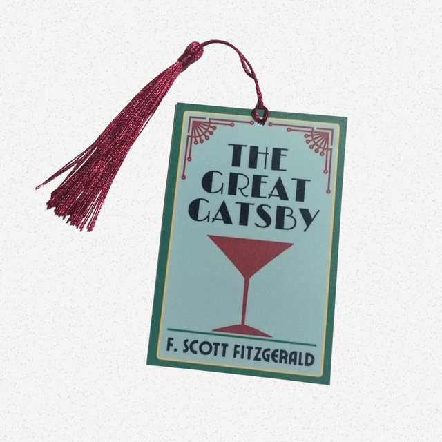 The Great Gatsby bookmark