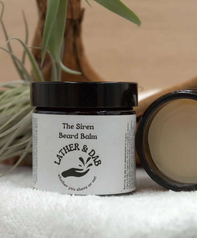 Beard Balm : The Siren with Patchouli &amp; Lime – Refreshing and Grounding Aroma 