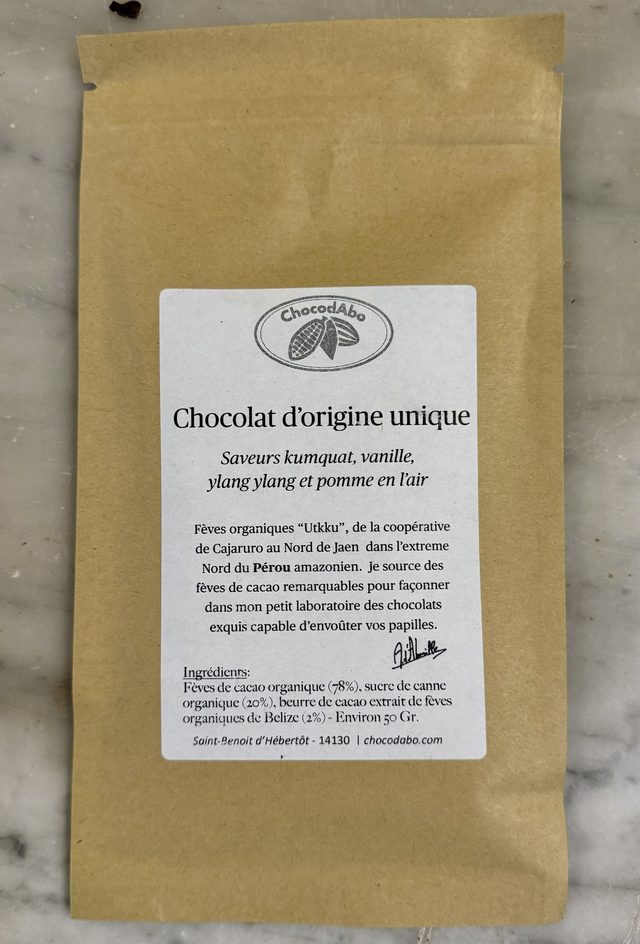 Pérou -   Saveurs kumquat, vanille et pomme