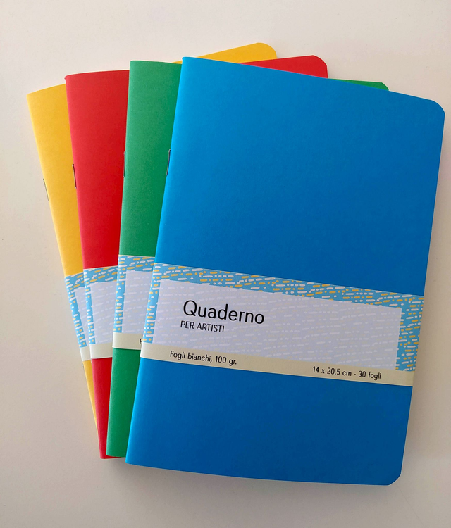 Quaderni fogli bianchi 