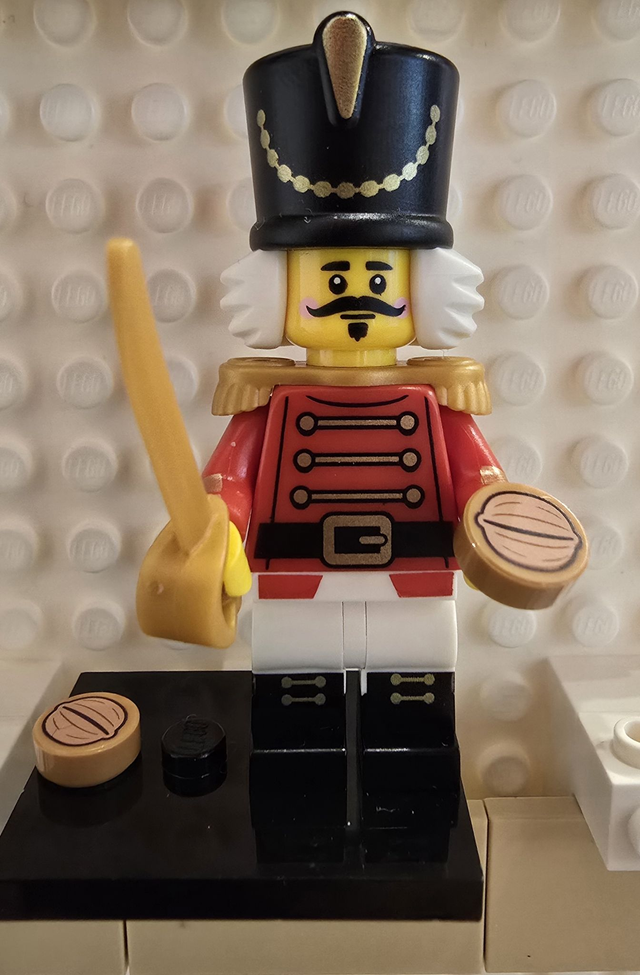 LEGO col398 Nussknacker Minifigur