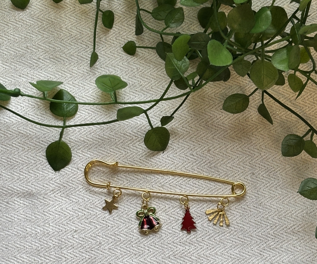 Broche de Noël 