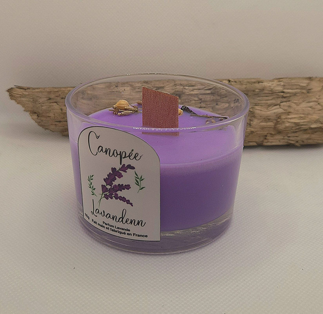 Bougie &quot;Lavandenn&quot; parfum &quot;Lavande&quot;