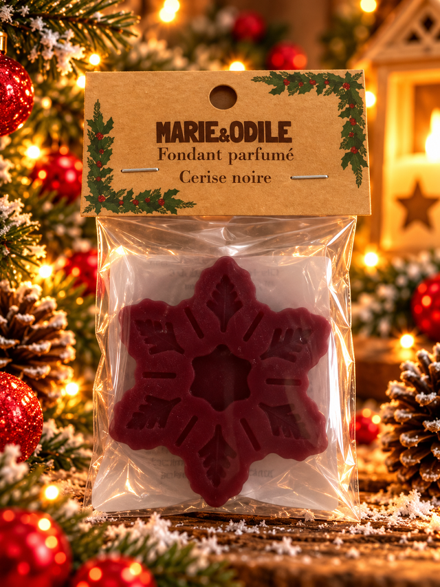 Fondant parfumé Cerise noire - 14 grammes