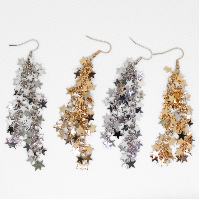 Star Tassel Earrings