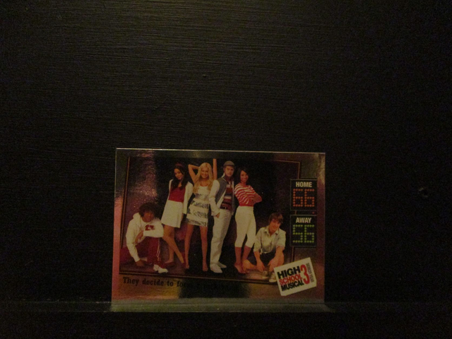 They Decide To Form A Rock Band! - Finale Card High School Musical 3 Senior Year Original Trading Card