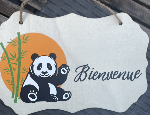 Plaque panda