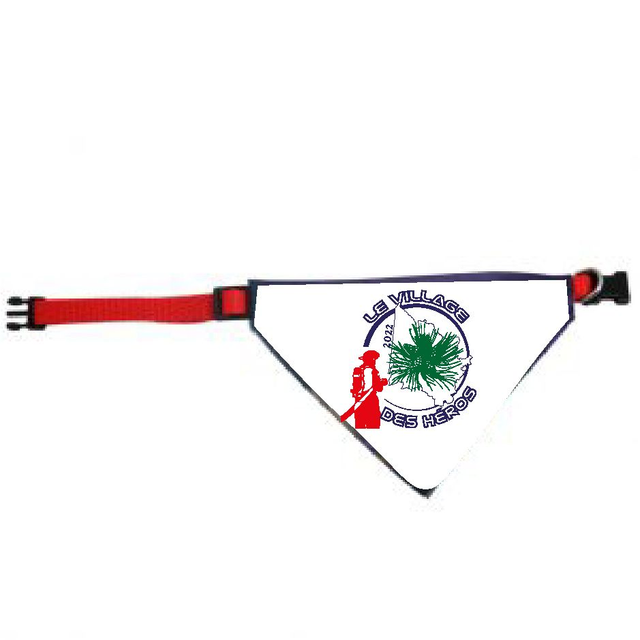 Collier bandana pour chien Taille S