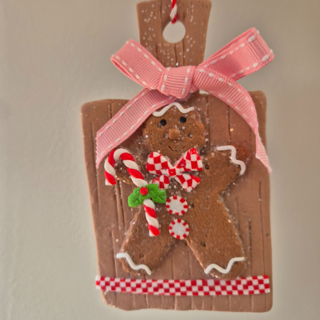 Kersthanger Baking Gingerbread