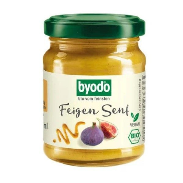 Byodo Feigen Senf, 125ml Glas