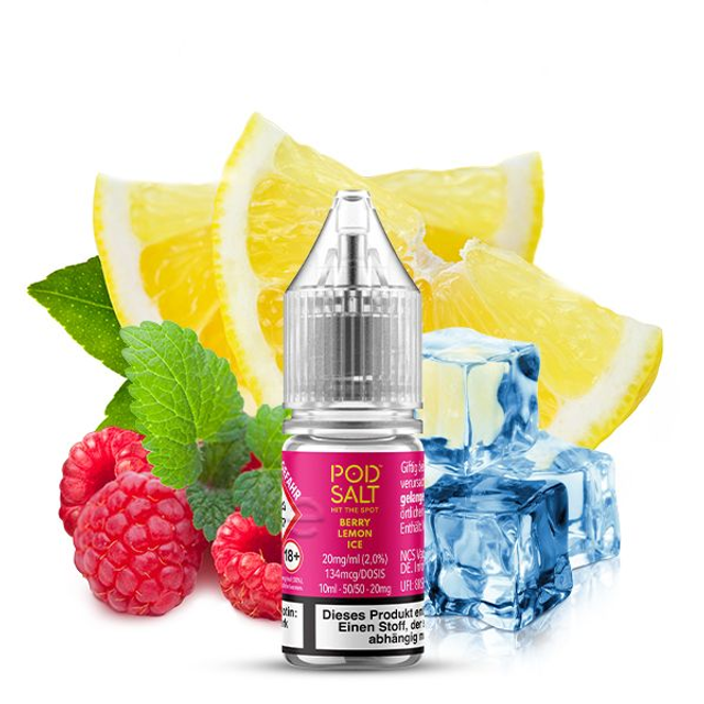 POD SALT XTRA Berry Lemon Ice Nikotinsalz Liquid 10 ml
