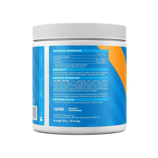 VP Lab Collagen Peptides 300 g