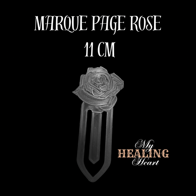 Marque page rose