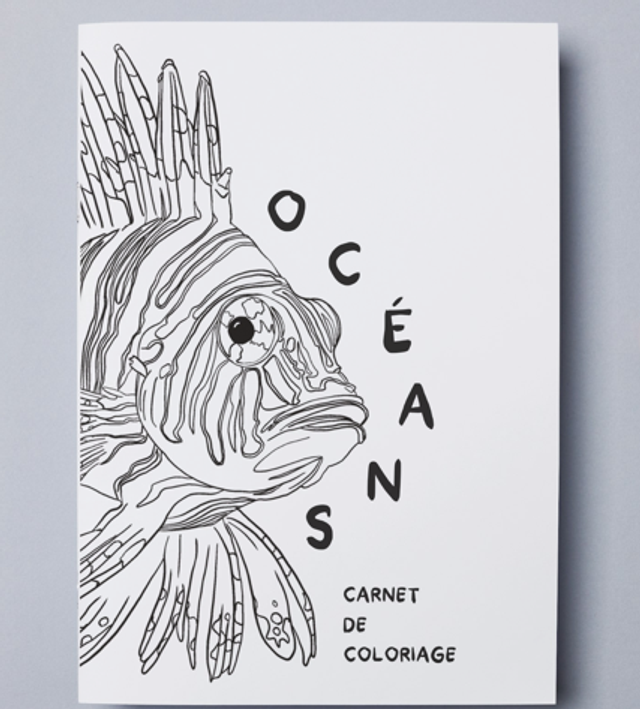 Carnet de coloriage Adulte « Océans »
