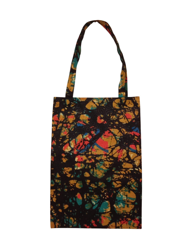 Sac Fourre-Tout en Wax « Adamu » – Élégance Africaine et Durabilité