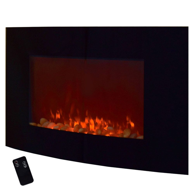 Elektrokamin Jerez, 2000W mit Fernbedienung - Gratis-Versand