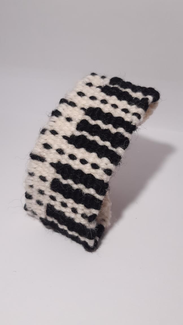 Bracelet tissé clavier piano 