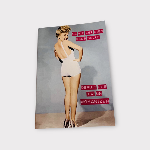 Grand carnet La vie est plus belle depuis que j&#039;ai un Womanizer