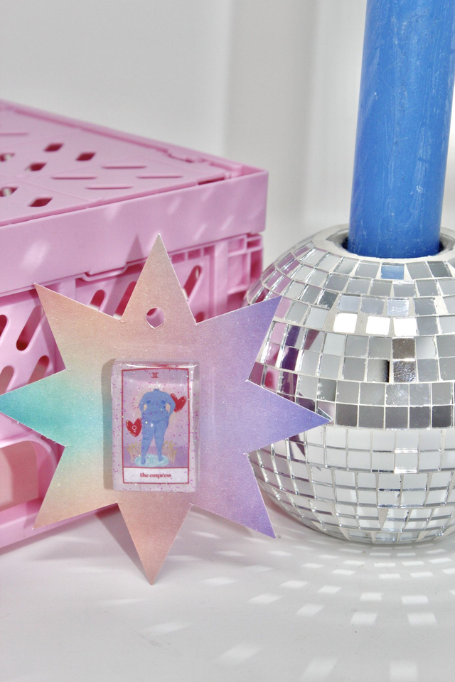 The Empress Tarot Croc charm