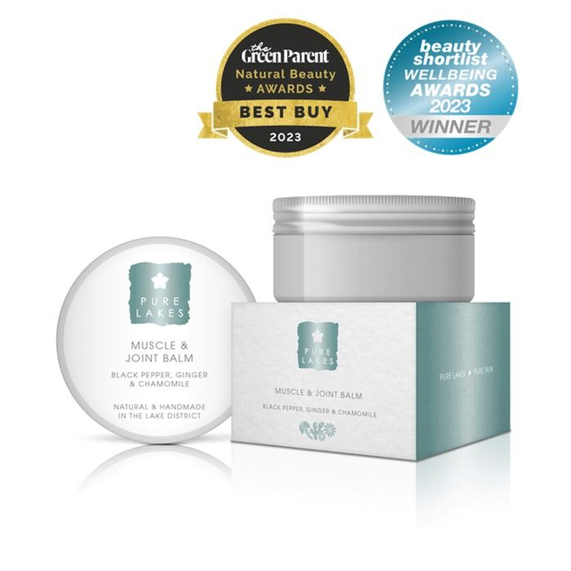 Muscle & Joint Balm - Black Pepper, Ginger & Chamomile 80ml