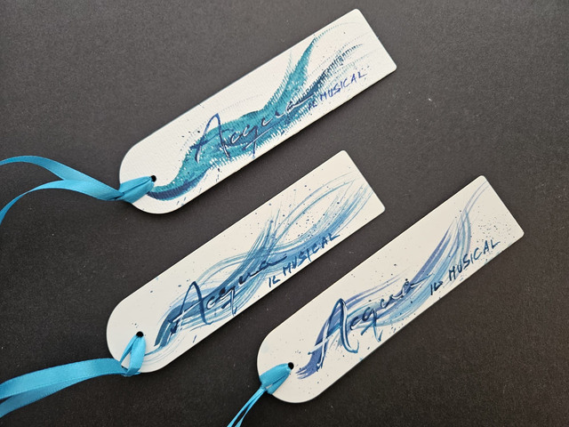 Acqua-Il Musical Segnalibro con poesia