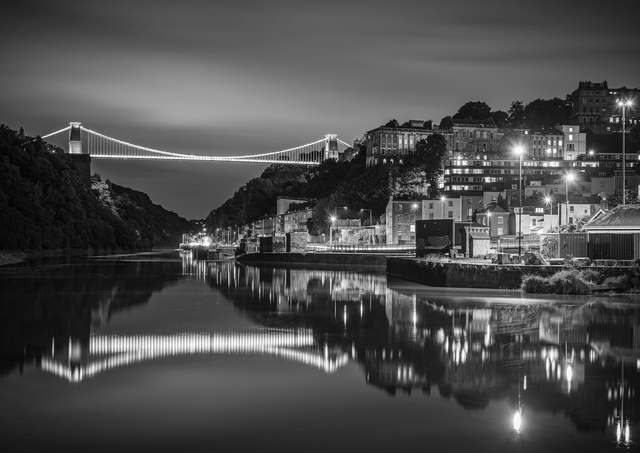 Clifton Suspension Bridge - Monochrome